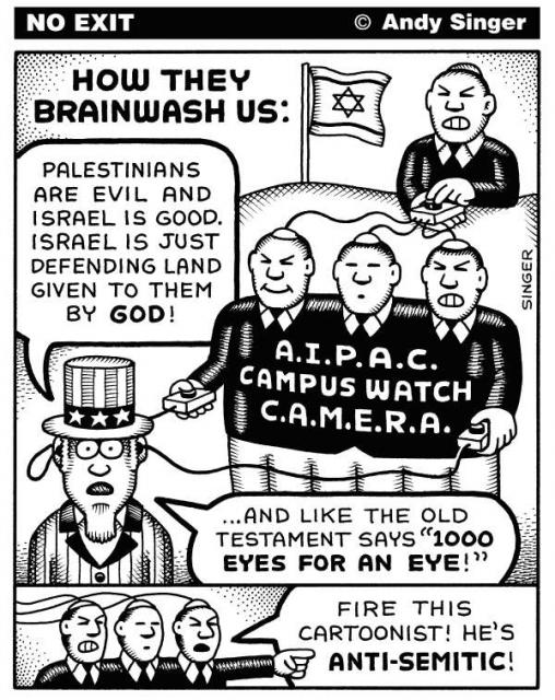 the zionists in wonderland .....